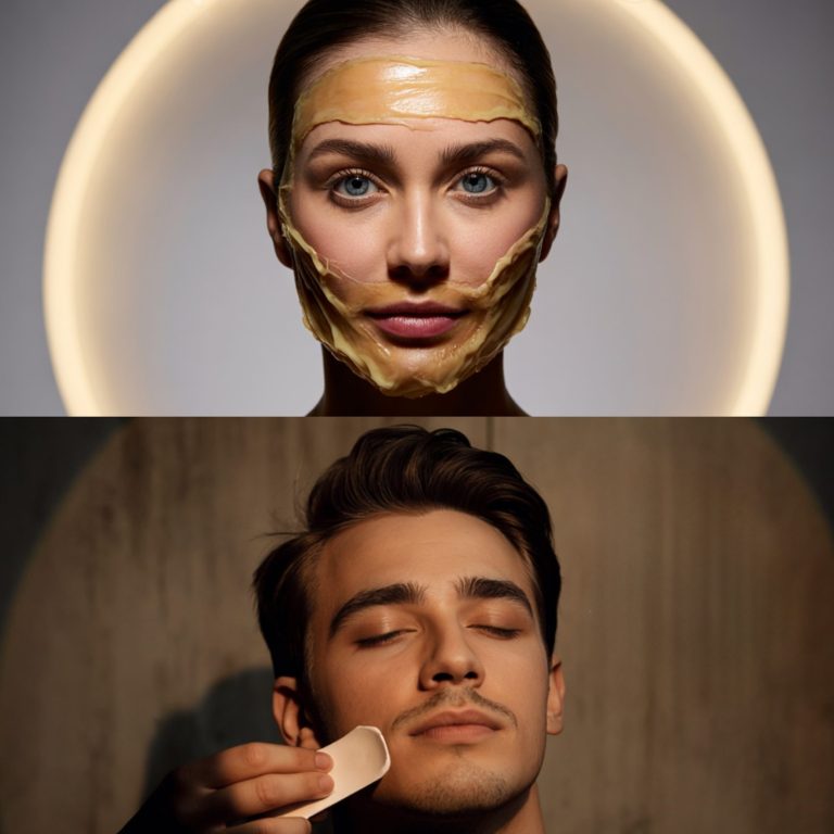 Augenbrauenlifting Ausschnitt-Foto, Frauengesicht zum Thema Augenbrauen.- Browlifting